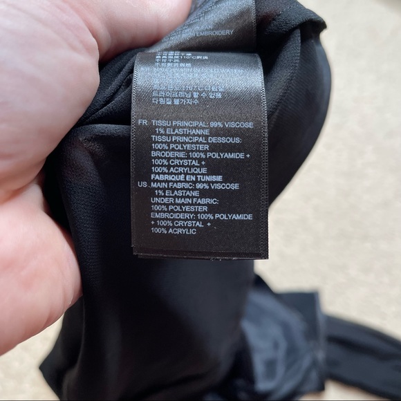 Sandro Embellished Layered Blouse - Picture 5 of 5